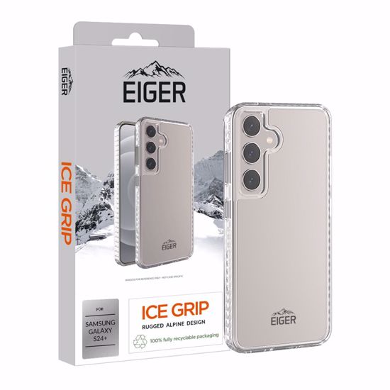 Picture of Eiger Eiger Ice Grip Case for Samsung S24+ in Clear