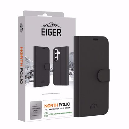 Picture of Eiger Eiger North Folio Case for Samsung Galaxy S25 in Black