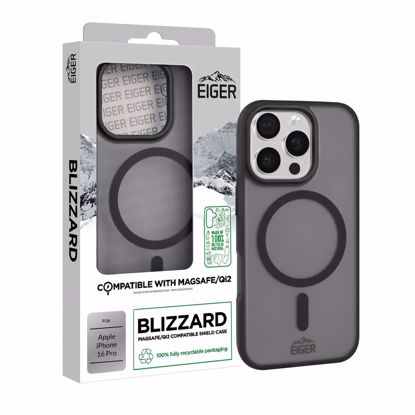 Picture of Eiger Eiger Blizzard Magsafe Case GRS for Apple iPhone 16 Pro in Black